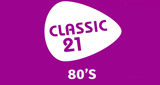Logo RTBF - Classic 21 80's