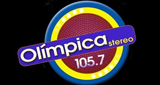 Logo Olímpica Stereo Elche 105.7