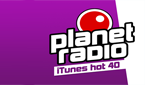Logo Planet Radio iTunes hot 40
