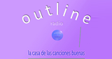 Logo outline radio la casa de las canciones buenas