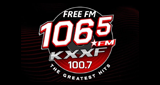 Logo The Original Free FM 106.5 & 100.7 FM- KXXF