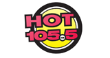 Logo Hot 105.5 FM