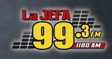 Logo La Jefa 99.3 FM