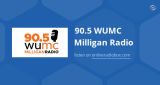 Logo 90.5 WUMC Milligan Radio
