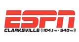 Logo ESPN Clarksville 104.1 FM & 540 AM