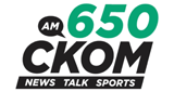 Logo News Talk 650 CKOM