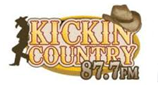 Logo Kickin Country 87.7 FM