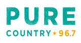 Logo Pure Country 96.7