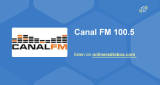 Logo Canal FM 100.5