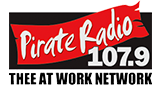 Logo 107.9 Pirate Radio