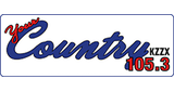 Logo KZZX Your Country
