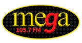 Logo Mega 105.7 FM