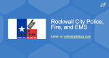 Logo Rockwall City Police, Fire, and EMS