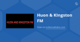 Logo Huon & Kingston FM