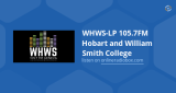 Logo WHWS-LP 105.7FM Hobart and William Smith College Radio