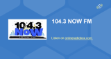 Logo 104.3 NOW FM