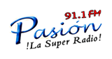 Logo Pasión 91.1 FM