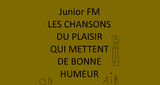 Logo Junior FM - Les chansons du plaisir qui mettent de bonne humeur