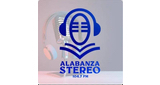 Logo Alabanza Stereo 104.7 FM