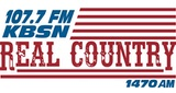 Logo KBSN 1470 - Real Country