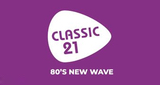 Logo RTBF - classic 21 80's New Wave