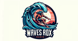 Logo Waves Rox Radio