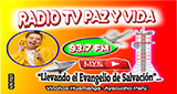 Logo Radio Tv Paz Y Vida 93.7 Fm Vinchos