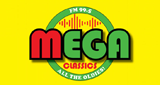 Logo Mega Classics 99.5 FM Bonaire