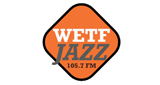 Logo WETF Jazz 105.7 FM