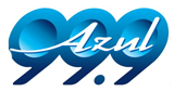 Logo Azul 99.9 FM