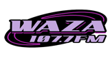 Logo WAZA 107.7 FM