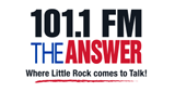 Logo 101.1 FM The Answer