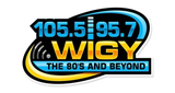 Logo WIGY 105.5 & 95.7 FM
