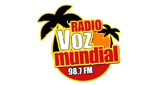 Logo Radio Voz Mundial 98.7 FM