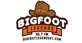 Logo Bigfoot Legends 96.7 FM