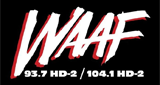 Logo WAAF Boston's Rock Station