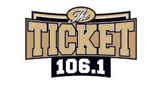 Logo 106.1 The Ticket