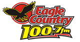 Logo 100.7 Eagle Country