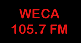 Logo WECA 105.7 FM