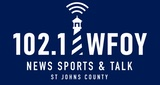Logo 102.1 WFOY Newstalk