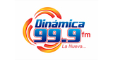 Logo Dinamica 99.9 fm La Nueva