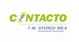 Logo contacto estéreo 99. 4 fm