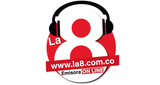 Logo La 8 Radio