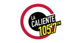 Logo La Caliente 105.7 FM
