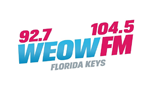 Logo 104.5 WEOW FM