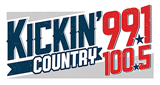 Logo Kickin' Country 99.1/100.5
