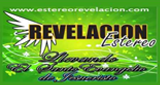 Logo Revelación Estereo 107.7 FM