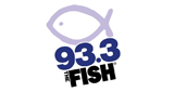 Logo 93.3 FM The Fish