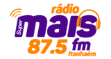 Logo Rádio Mais FM 87.5