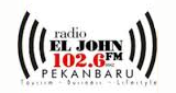 Logo EL JOHN 102.6 FM PEKANBARU